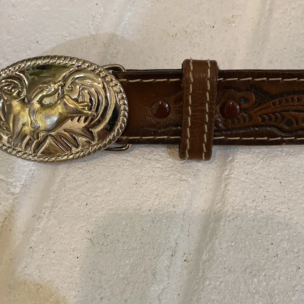NOCONA Leather kids belt